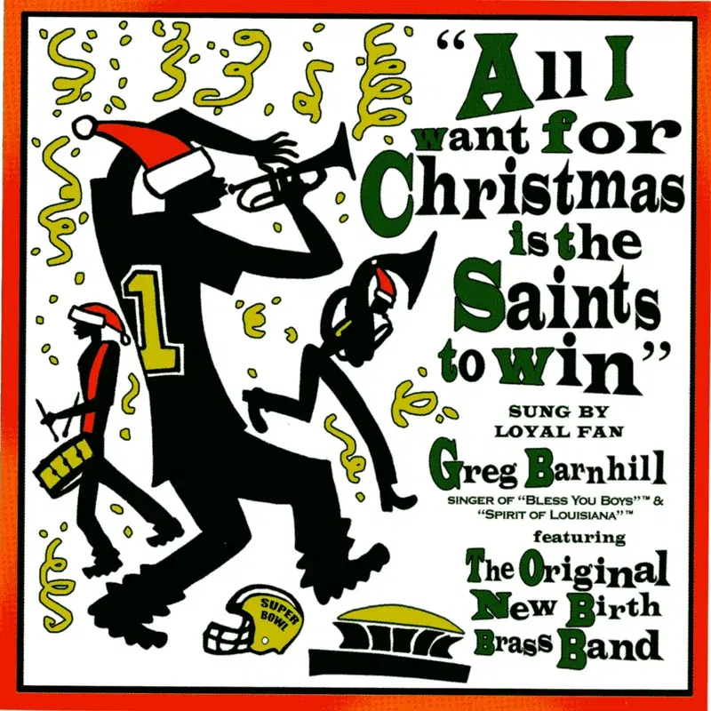 All I Want for Christmas Is the Saints To Win