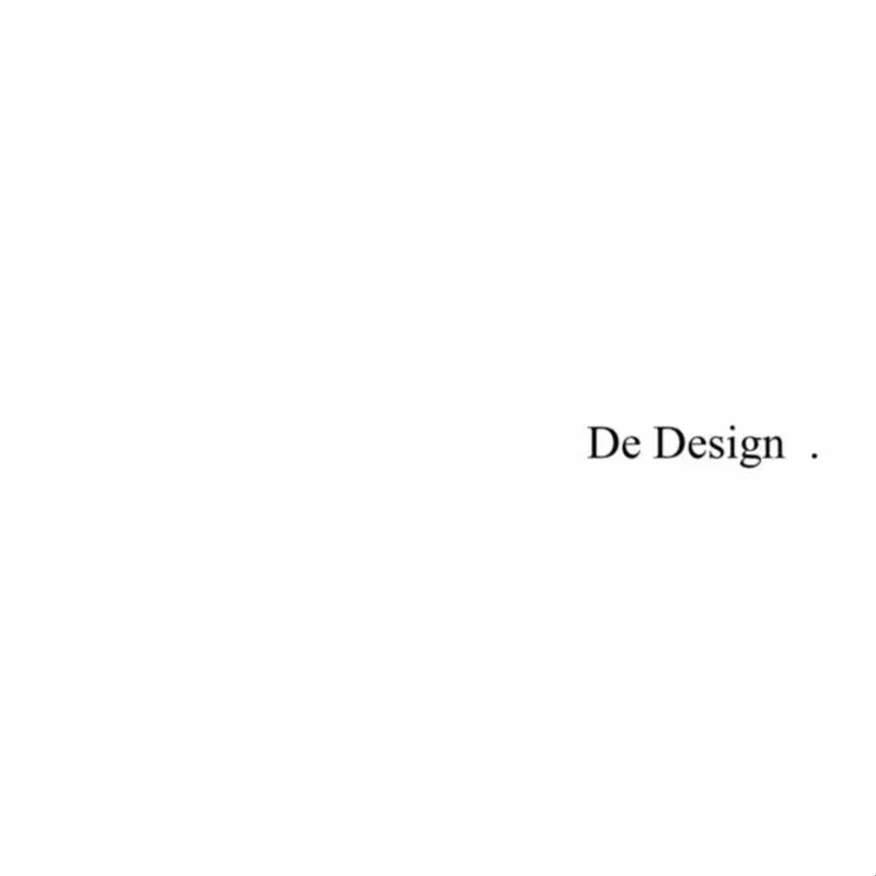 DE DESIGN