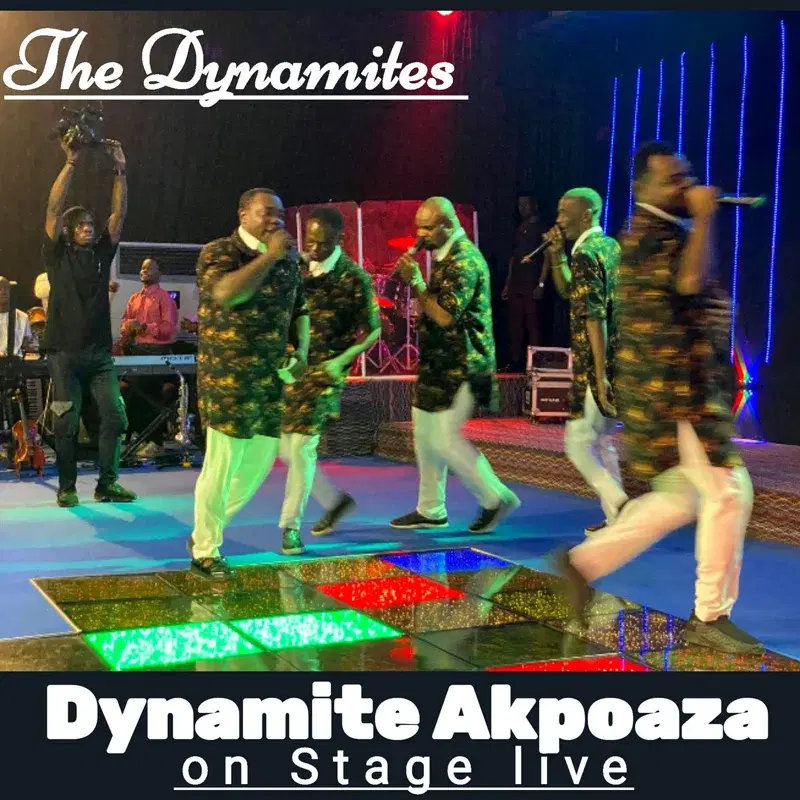 Dynamite Akpoaza on Stage