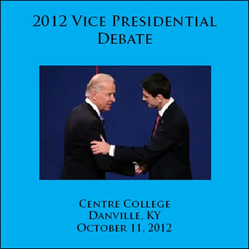 2012 Vice Presidential Debate 10/11/2012