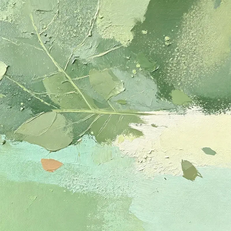 树是风盈过夏天的绿海