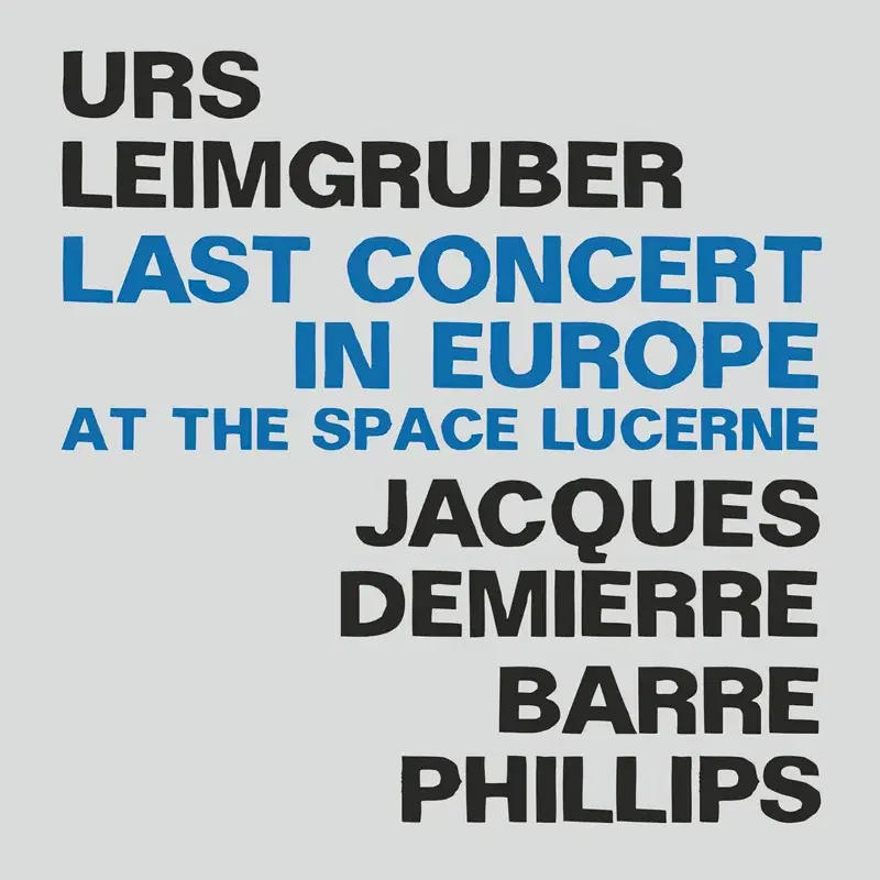 Last Concert in Europe at the Space Lucerne