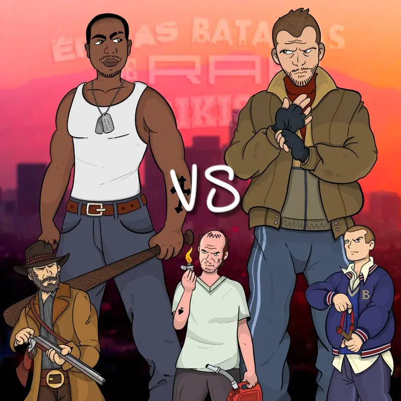 Niko Bellic vs CJ (Épicas Batallas del Rap del Frikismo)