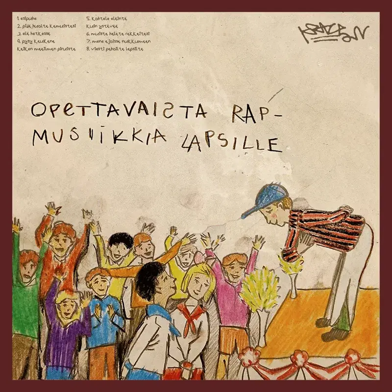 Opettavaista rap-musiikkia lapsille