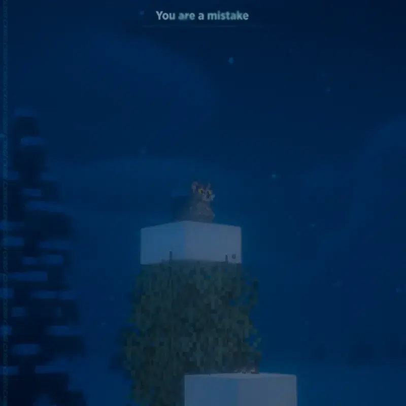 you are a mistake