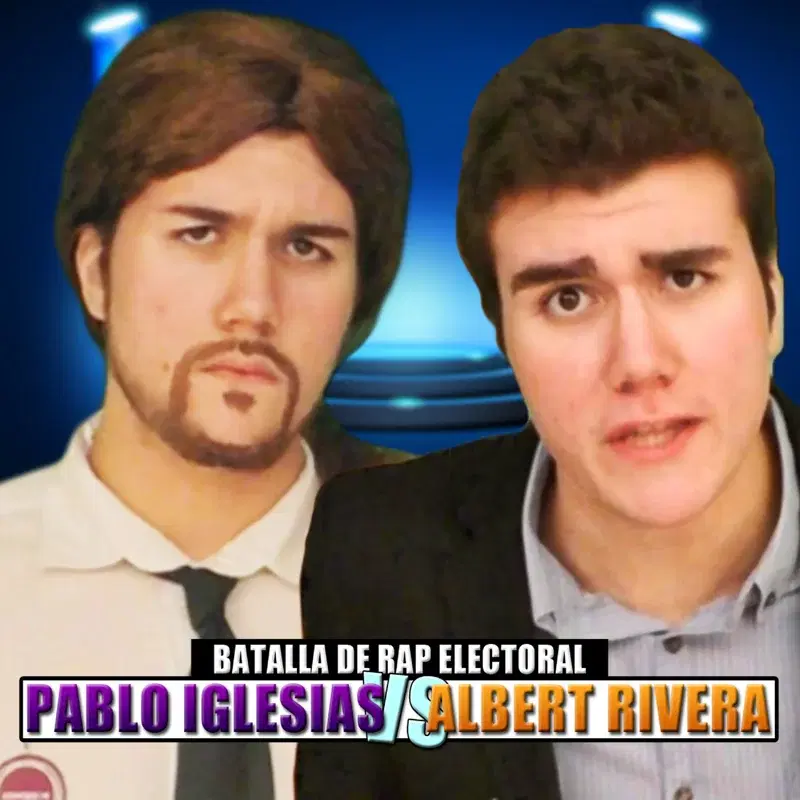 Pablo Iglesias vs Albert Rivera. Batalla de Rap Electoral