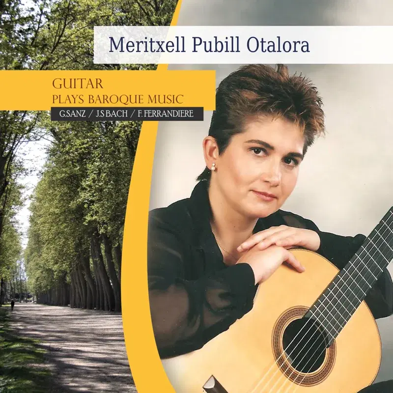 Guitar. Plays baroque music