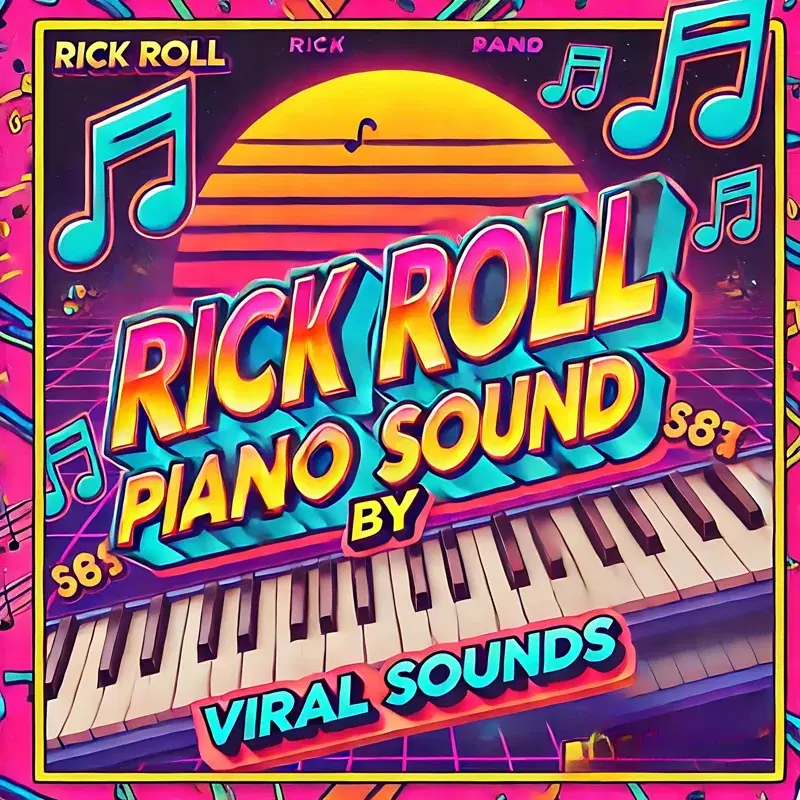 RICK ROLL PIANO SOUND