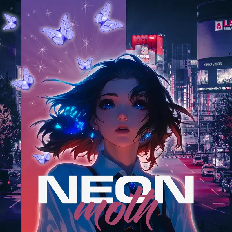 neon moth