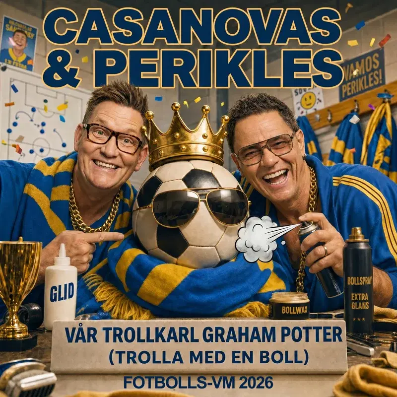 Vår trollkarl Graham Potter (Trolla med en boll - Fotbolls-VM 2026)