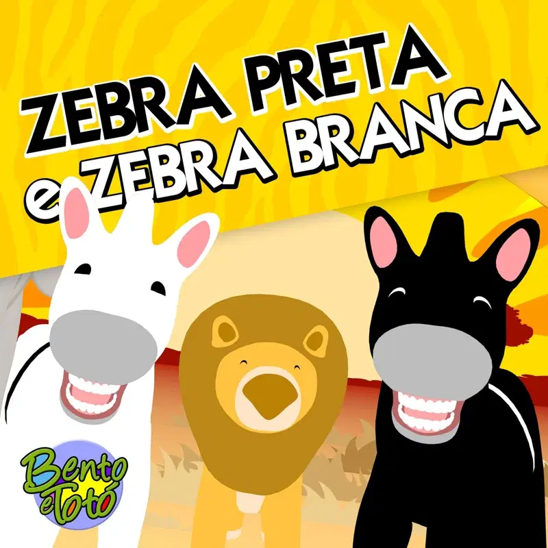 Zebra Preta e Zebra Branca