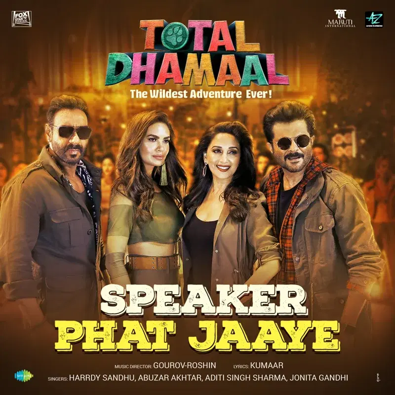 Speaker Phat Jaaye (From "Total Dhamaal") - Single
