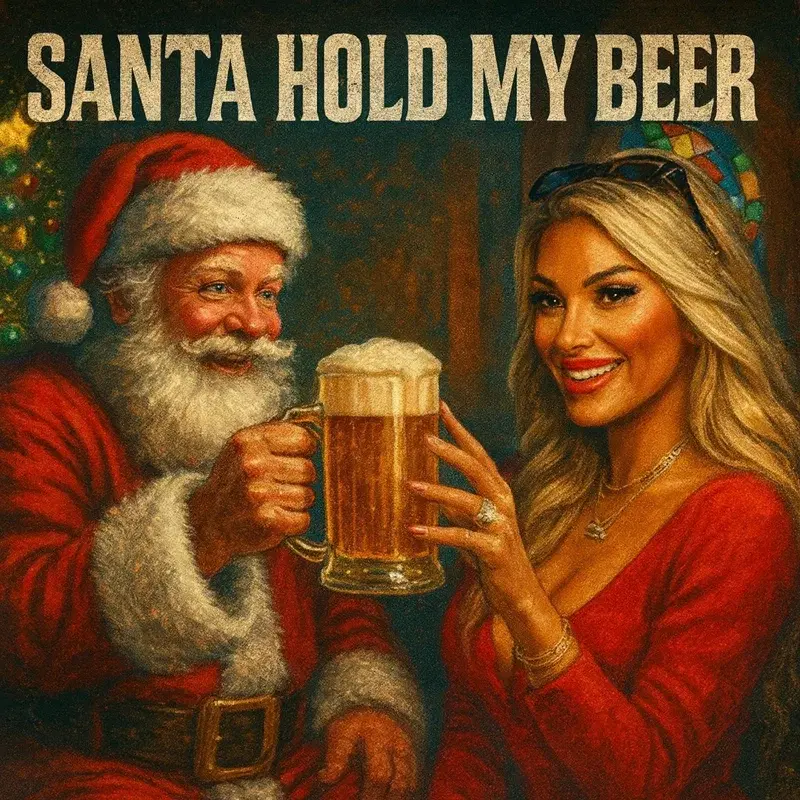 Santa Hold My Beer