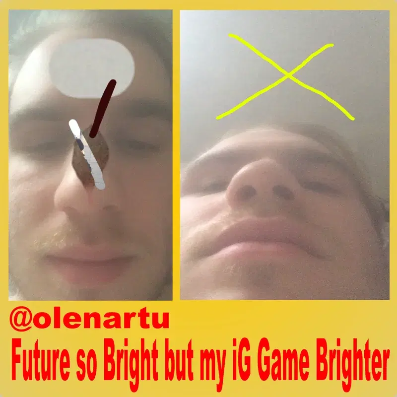 Future so Bright but My Ig Game Brighter