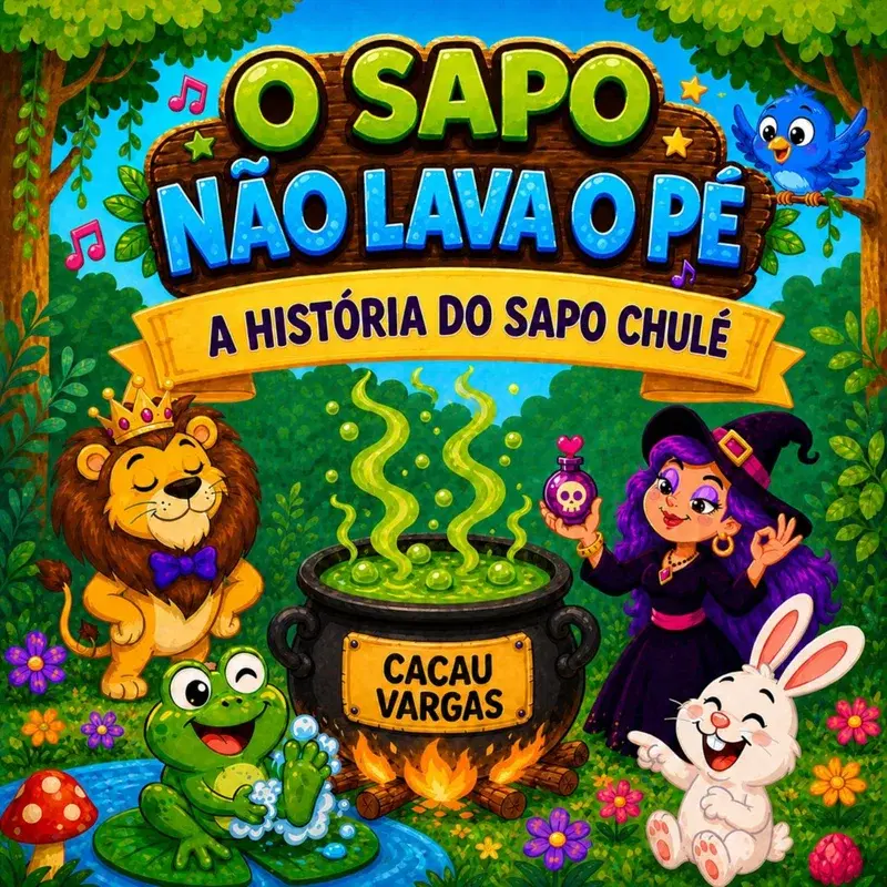 O SAPO NÃO LAVA O PÉ - A HISTÓRIA DO SAPO CHULÉ