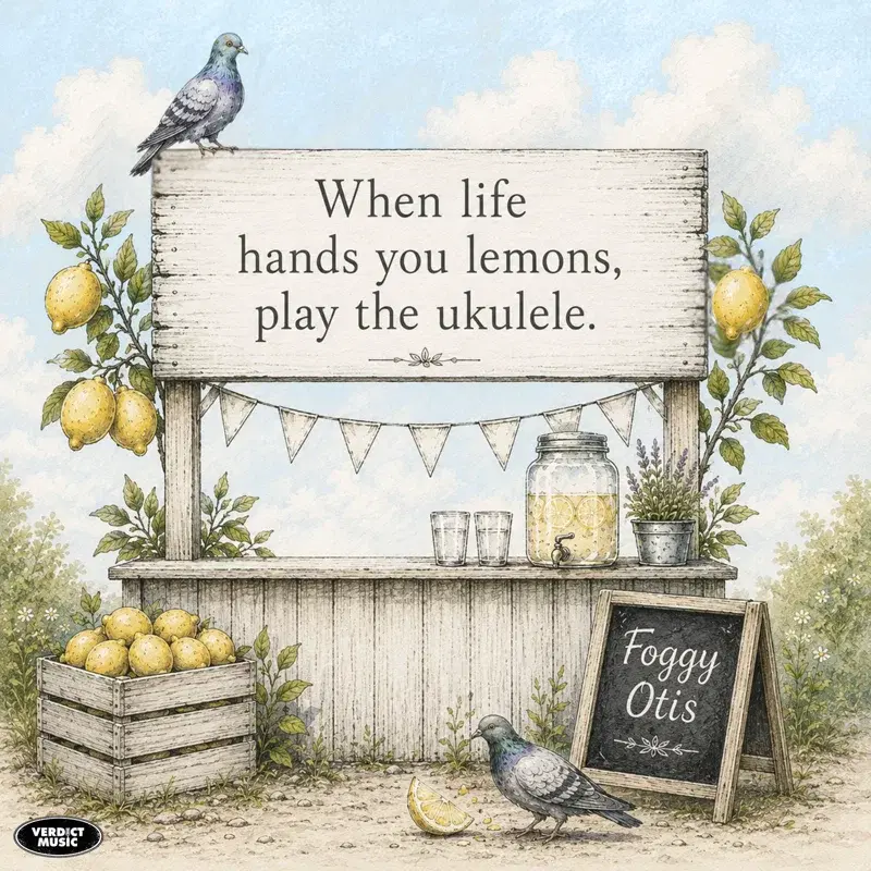 When life hands you lemons, play the ukulele.