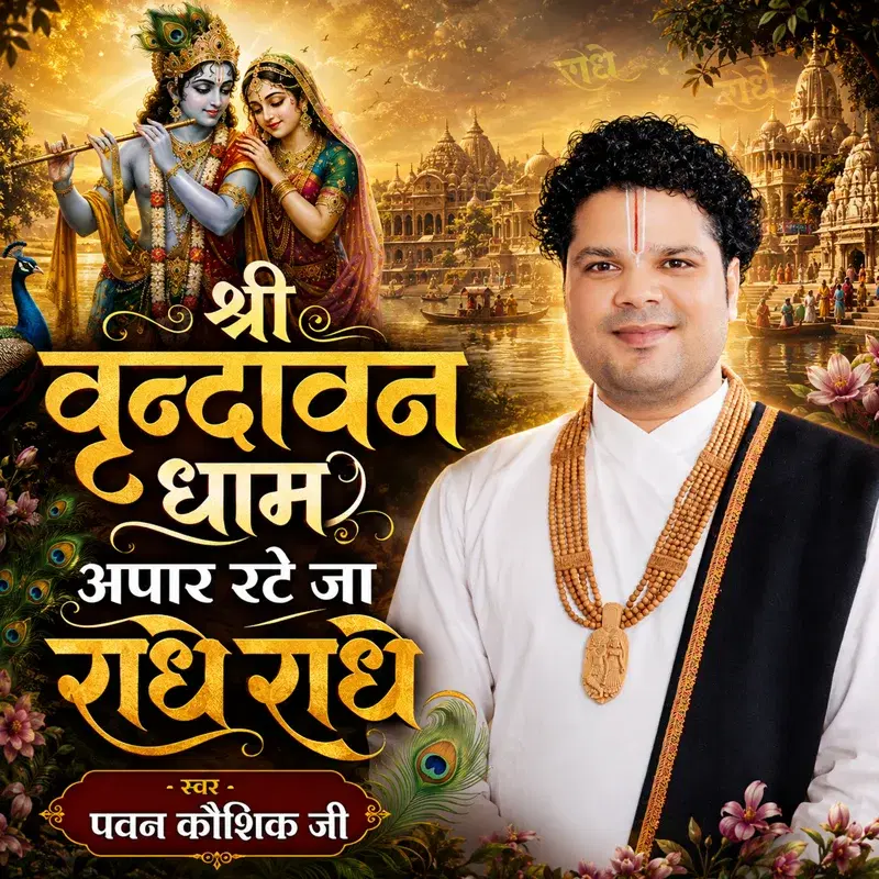 Shri Vrindavan Dham Apar Rateja Radhe Radhe