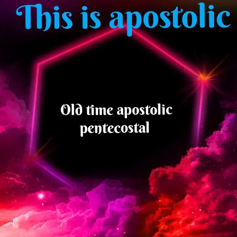 This is apostolic