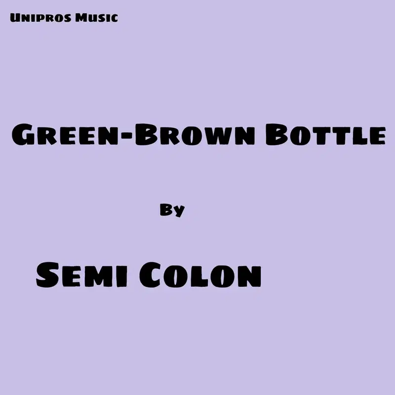 Green-Brown Bottle