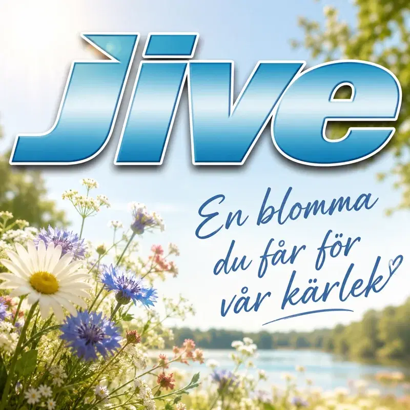En blomma du får för vår kärlek