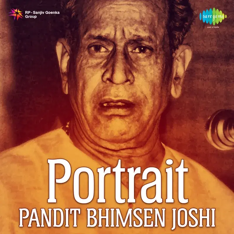 Portrait Pandit Bhimsen Joshi