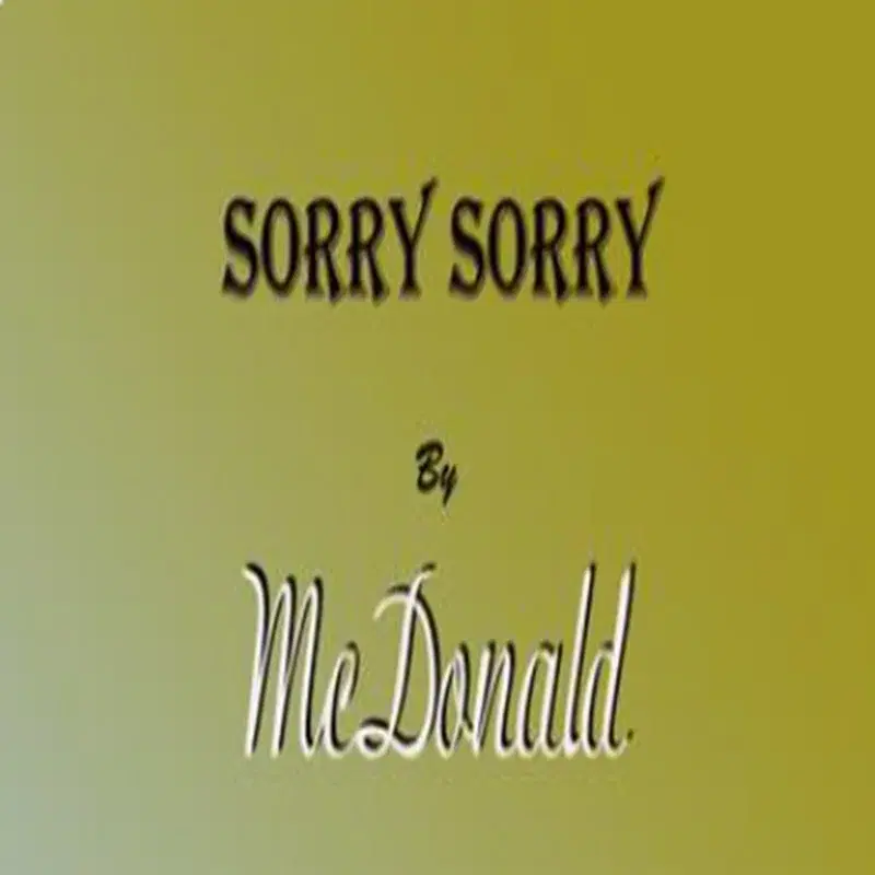 Sorry Sorry