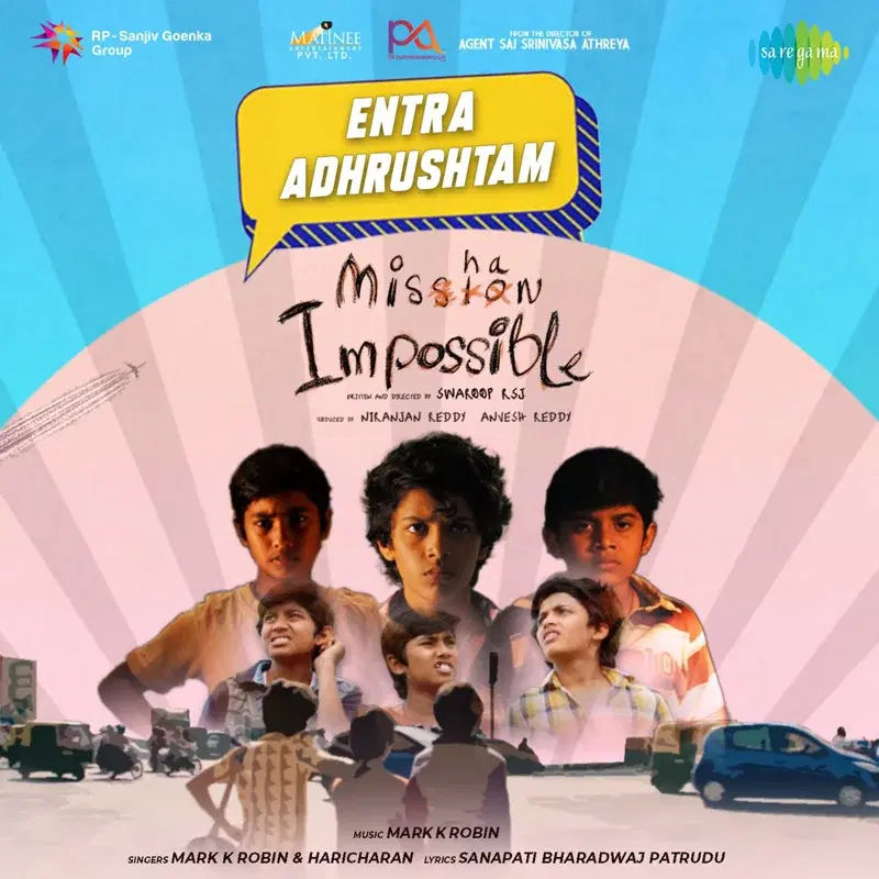 Entra Adhrushtam (From "Mishan Impossible") - Single