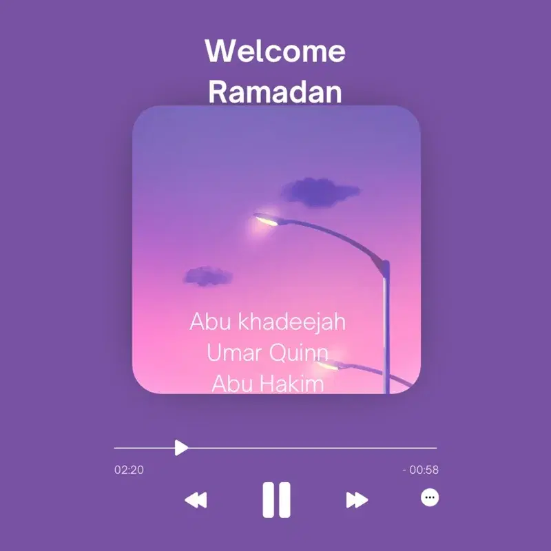 Welcome Ramadan