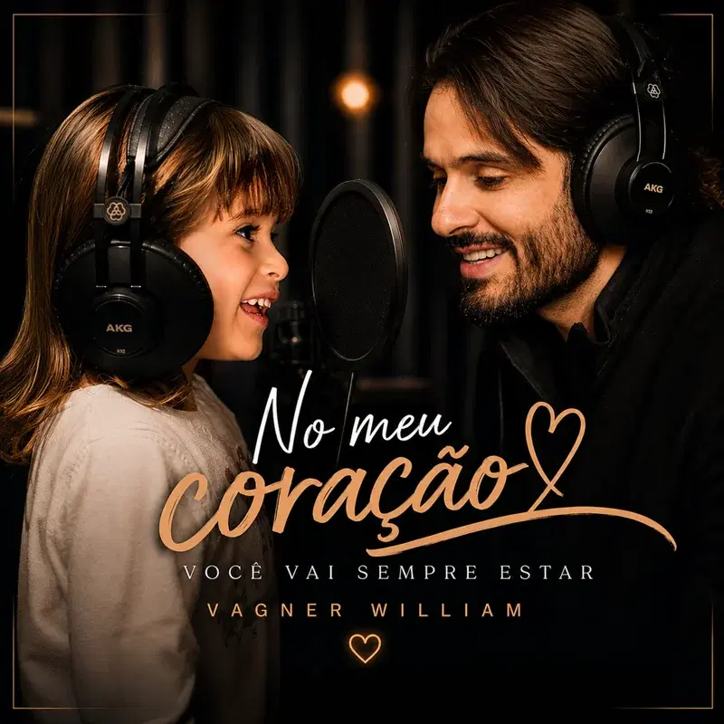 No meu coração você vai sempre estar.