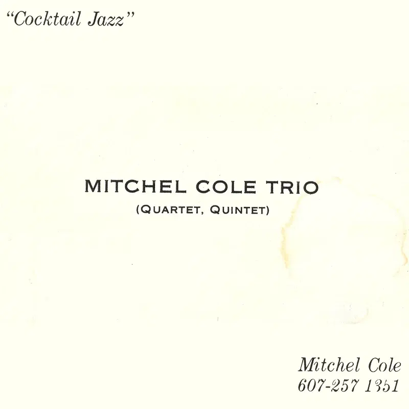 Cocktail Jazz: Live at Cornell, Vol. 1