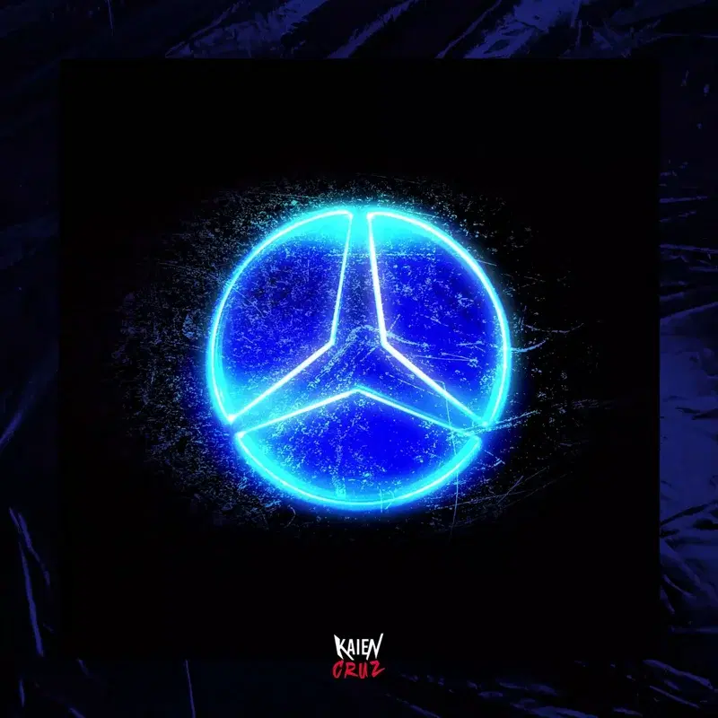 Blue Mercedes