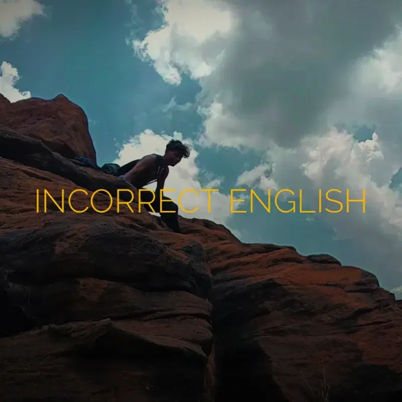 Incorrect English