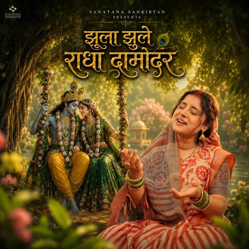 Jhula Jhule Radha Damodar