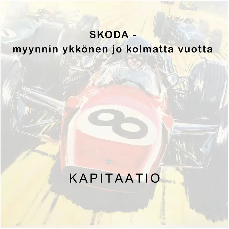 Skoda- myynnin ykkönen jo kolmatta vuotta