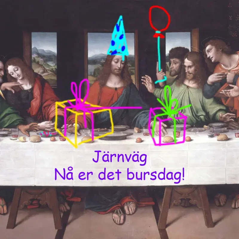 Nå er det bursdag!