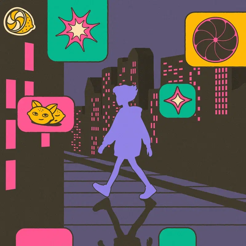 Neon Reflections